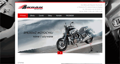 Desktop Screenshot of kranmotocykle.pl